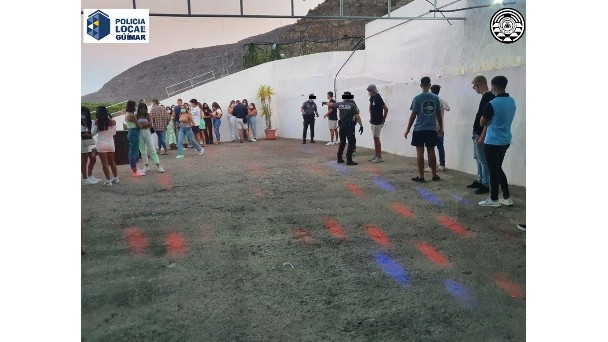 Fiesta de jóvenes desmantelada en Güímar (recurso) - GOBIERNO DE CANARIAS