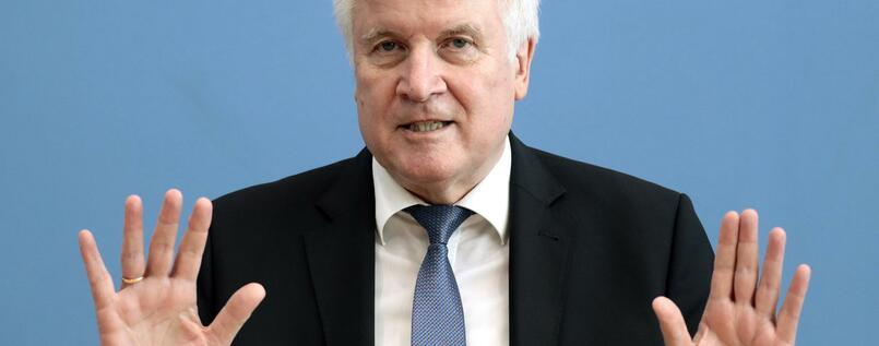 Horst Seehofer,ministro alemán del Interior. Foto Web RTVC.