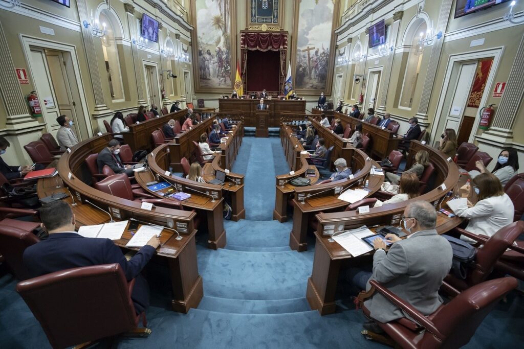 Parlamento de Canarias. Foto Web RTVC.