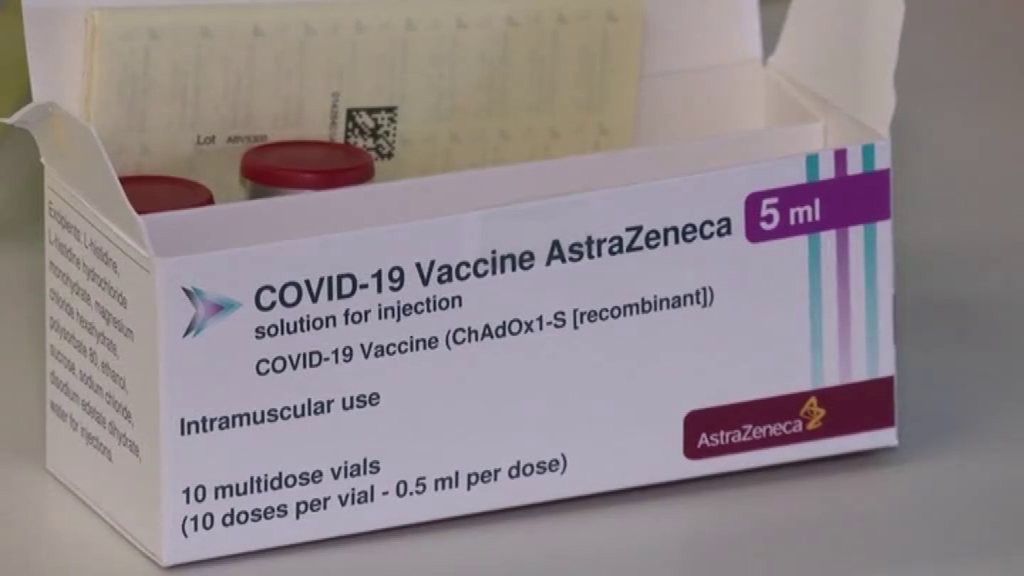 "Posible relación" entre la vacuna de AstraZeneca y los trombos