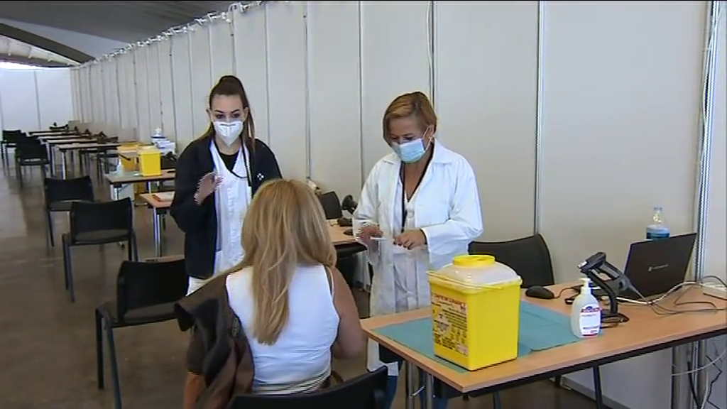 Poner 4.000 vacunas cada día, objetivo del Recinto Ferial de Tenerife